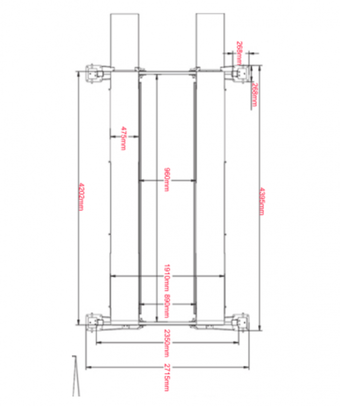 4 post hoist specifications